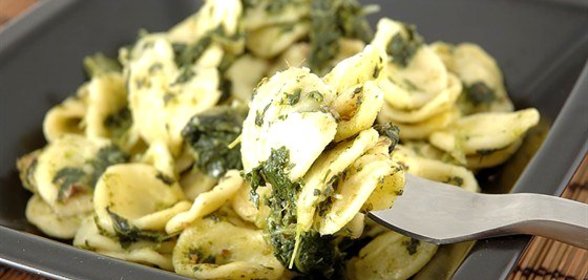 Ньокки со шпинатом и лимоном