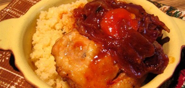 Куриные бедра по‑магрибски