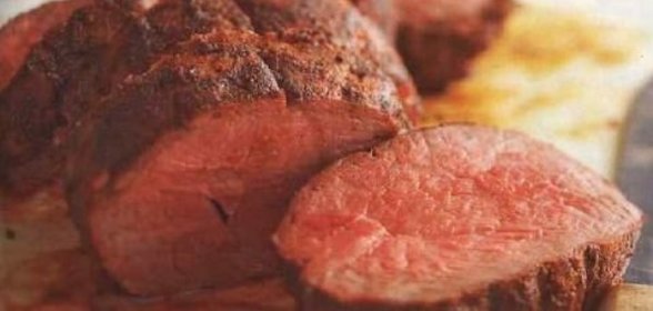 Шашлык из говядины с рисом