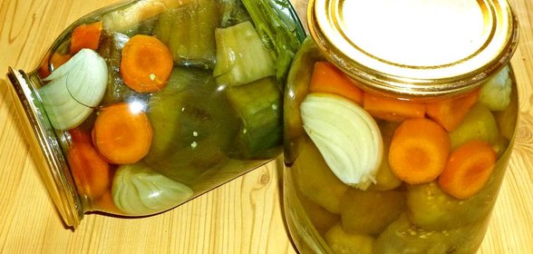 Маринованные баклажаны