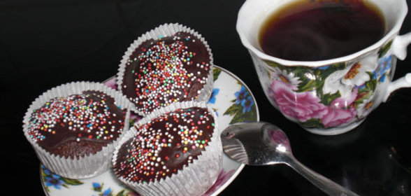 Шоколадные специальные маффины