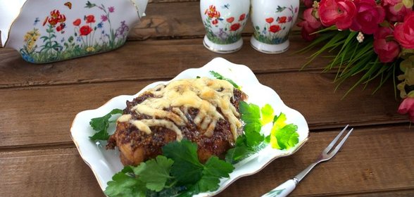 Куриное мясо в духовке