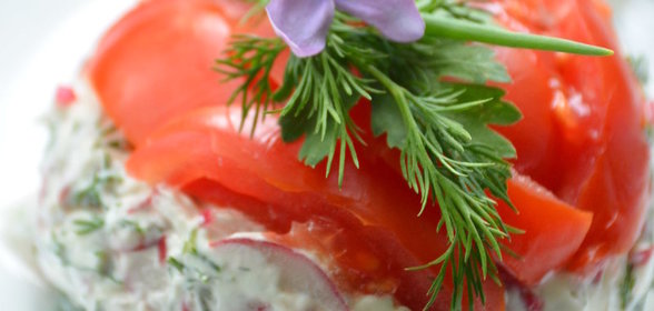 Тартар Весенний с рисом