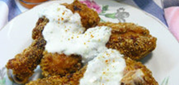 Куриные голени в ароматных сухарях