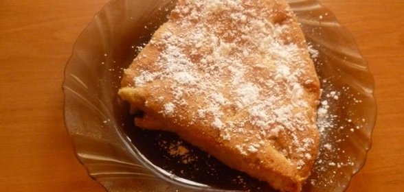 Яблочный пирог быстрый