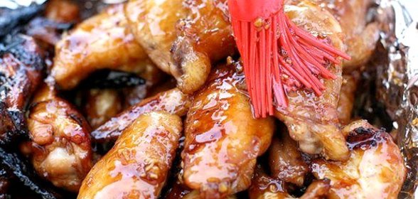 Медово-лаймовые куриные крылышки