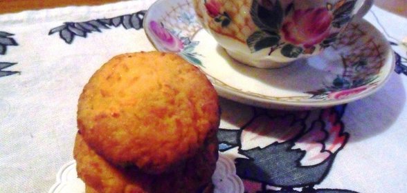 Морковно-ванильное печенье с кукурузной мукой