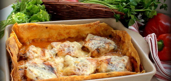 Курочка, запеченная в лаваше