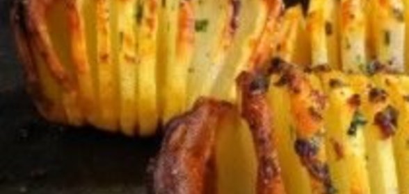 Клецки картофельные, фаршированные хлебом