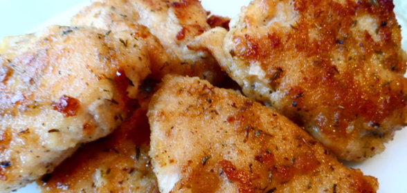 Куриные отбивные(из серии за 10минут)
