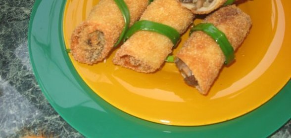 Блинчики с грибами ВАРИАНТ