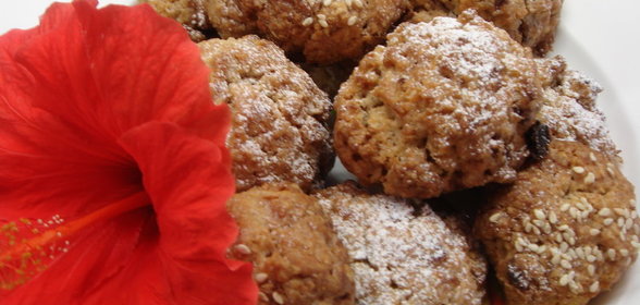 Овсяное печенье с финиками