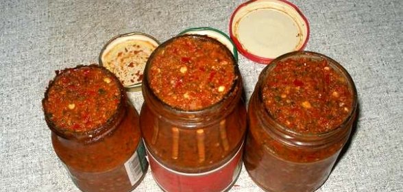 Аджика без варки
