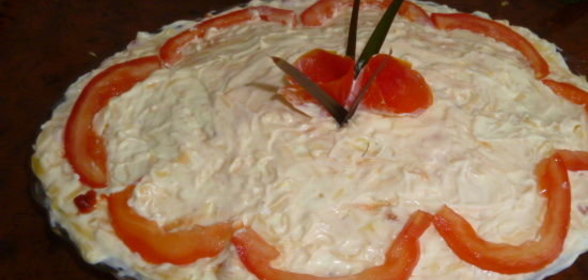 Миндальный соус с чесноком