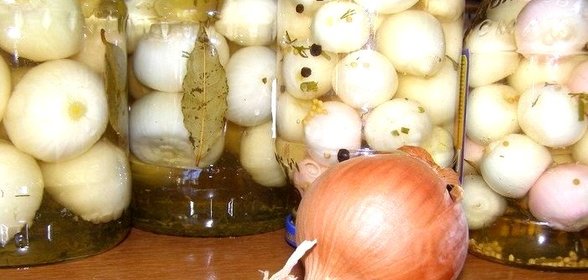 Лук консервированный