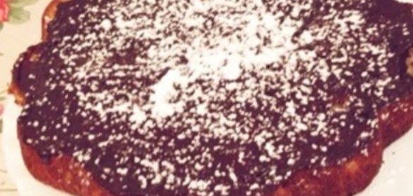 Бананово-шоколадный пирог