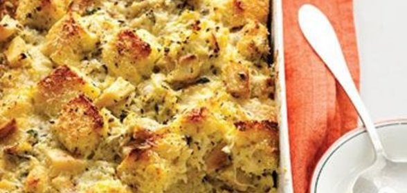 Хлебный пудинг с пастернаком