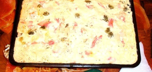 Куриная грудка с брокколи под сырным соусом