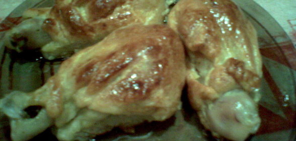 куриные голени в слоеных мешочках