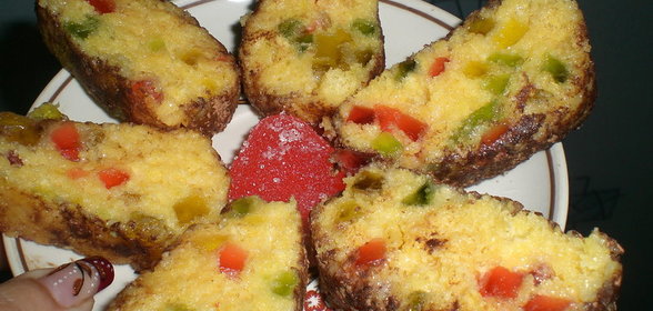 Пирожное из кукурузных палочек