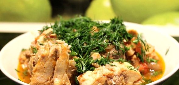 Тушеный кролик в мультиварке