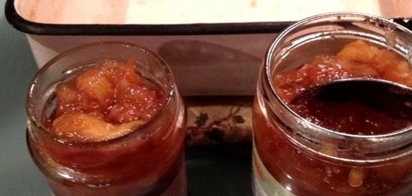 Варенье из яблок в духовке