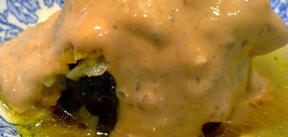 Кабачки и баклажаны фаршированные