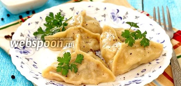 Манты с капустой