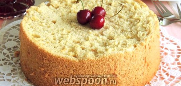 Шифоновый бисквит