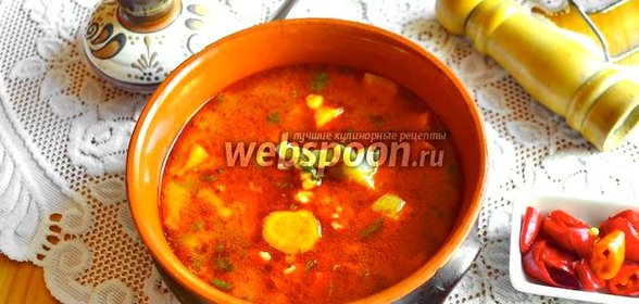 Гуляш-левеш с чипетками