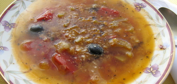 Куриная котлетка с овощами
