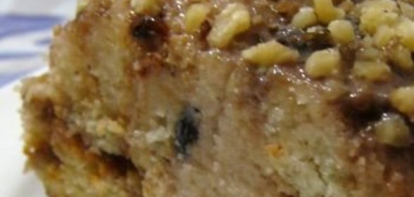 Торт «Панчо» с черносливом, сметаной и грецкими орехами