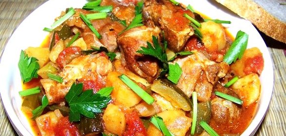 Азу по-татарски с говядиной