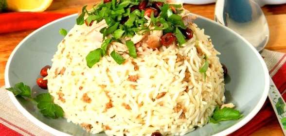 Курица с рисом по-ливански