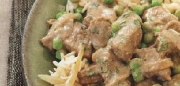 Кускус с мясом и миндалем