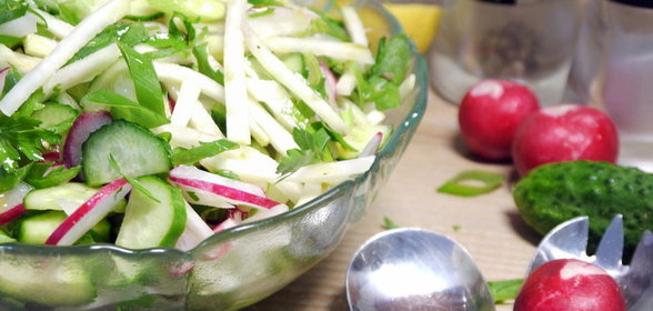 Овощной торт