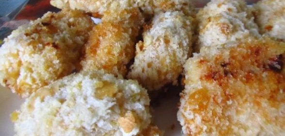 Шницель из телятины с пряной зеленью