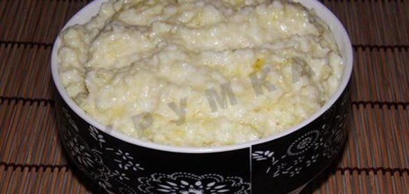 Пшённая каша в мультиварке на молоке