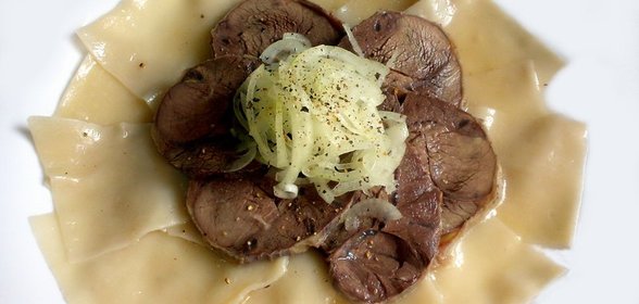 Бешбармак из КАЗЫ