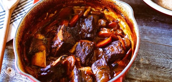 Кабаньи ребрышки в пиве