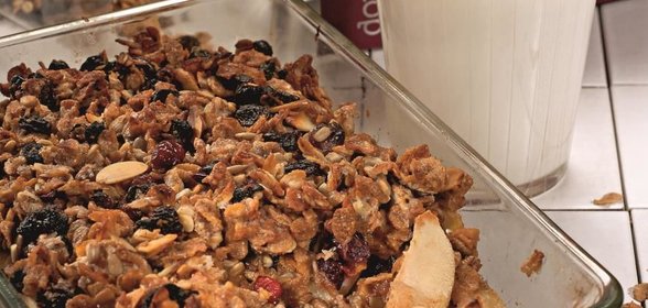 Яблочный крамбл