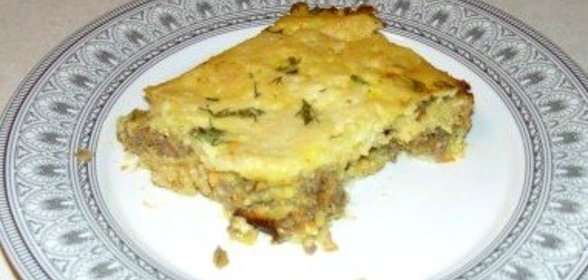 Картофельный пирог Пастэль дэ Папа