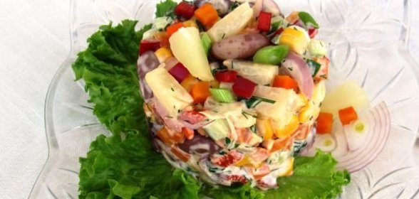 Икра овощная с грибами