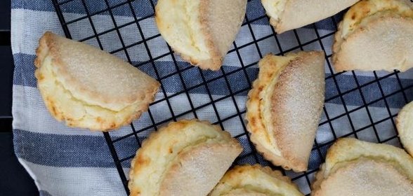 Печенье с творожной начинкой