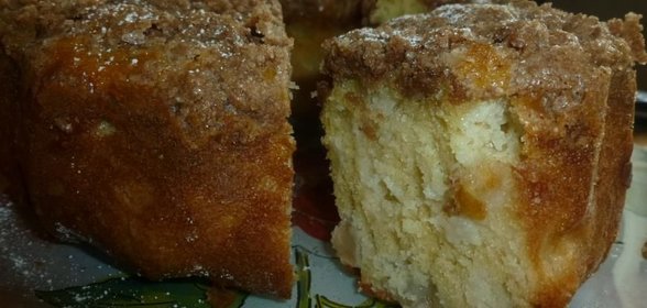 Голландский яблочный кекс