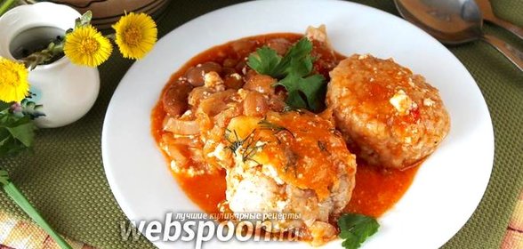 Тефтели в горшочках в микроволновке
