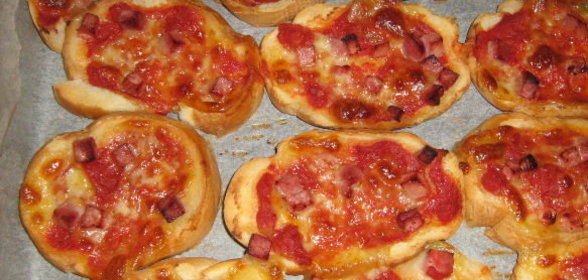 Брускетта - пицца