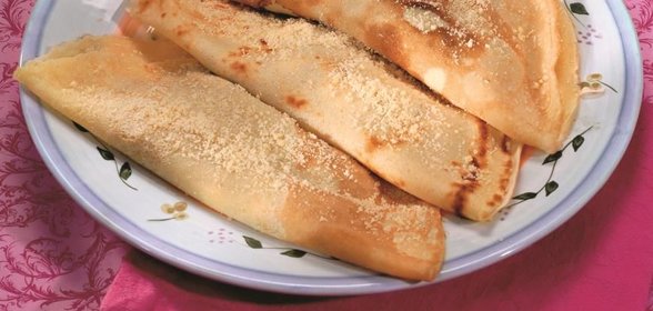 Блины с грибами