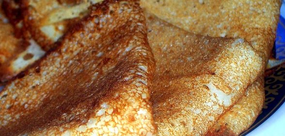 Блины на кефире по‑королевски