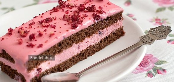 Шоколадно-ягодный торт по Дюкану